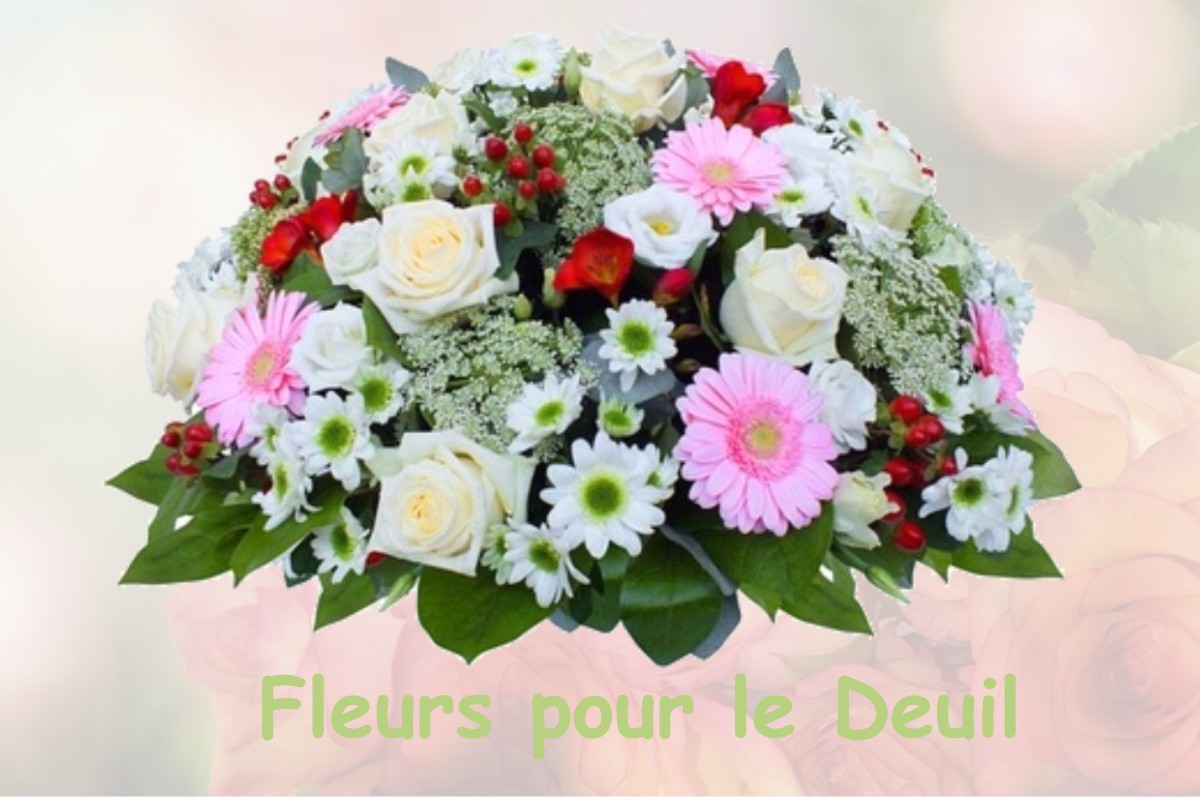 fleurs deuil CHASSAL